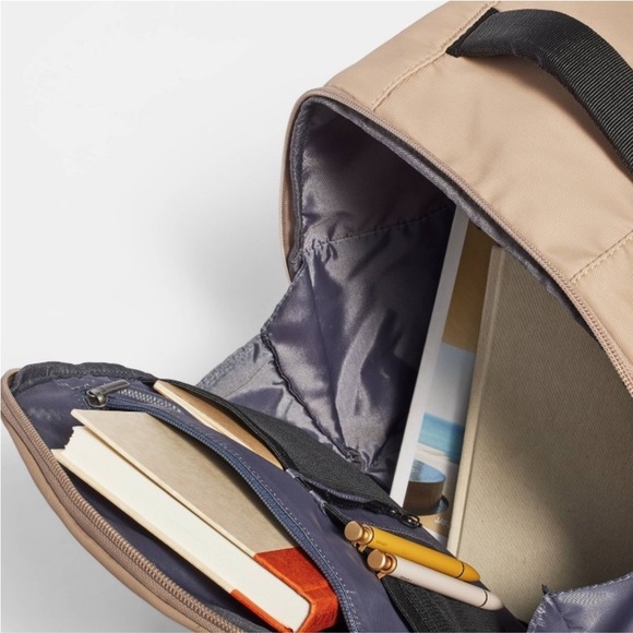 17.5" Backpack Beige - Open Story™ new - Picture 3 of 9